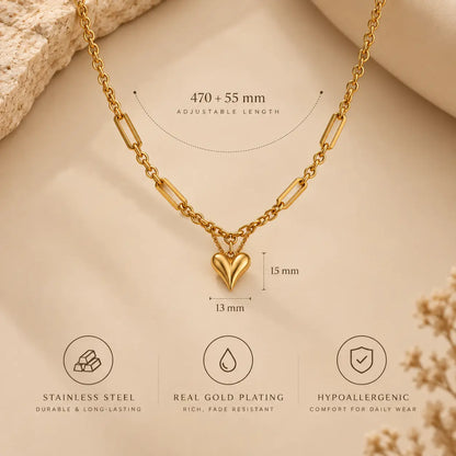 Valenne™ Heart Pendant Necklace