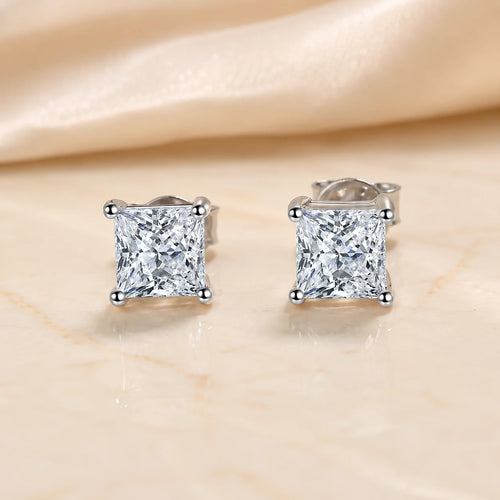 Aurelis™ Fancy-Cut Moissanite Stud Earrings